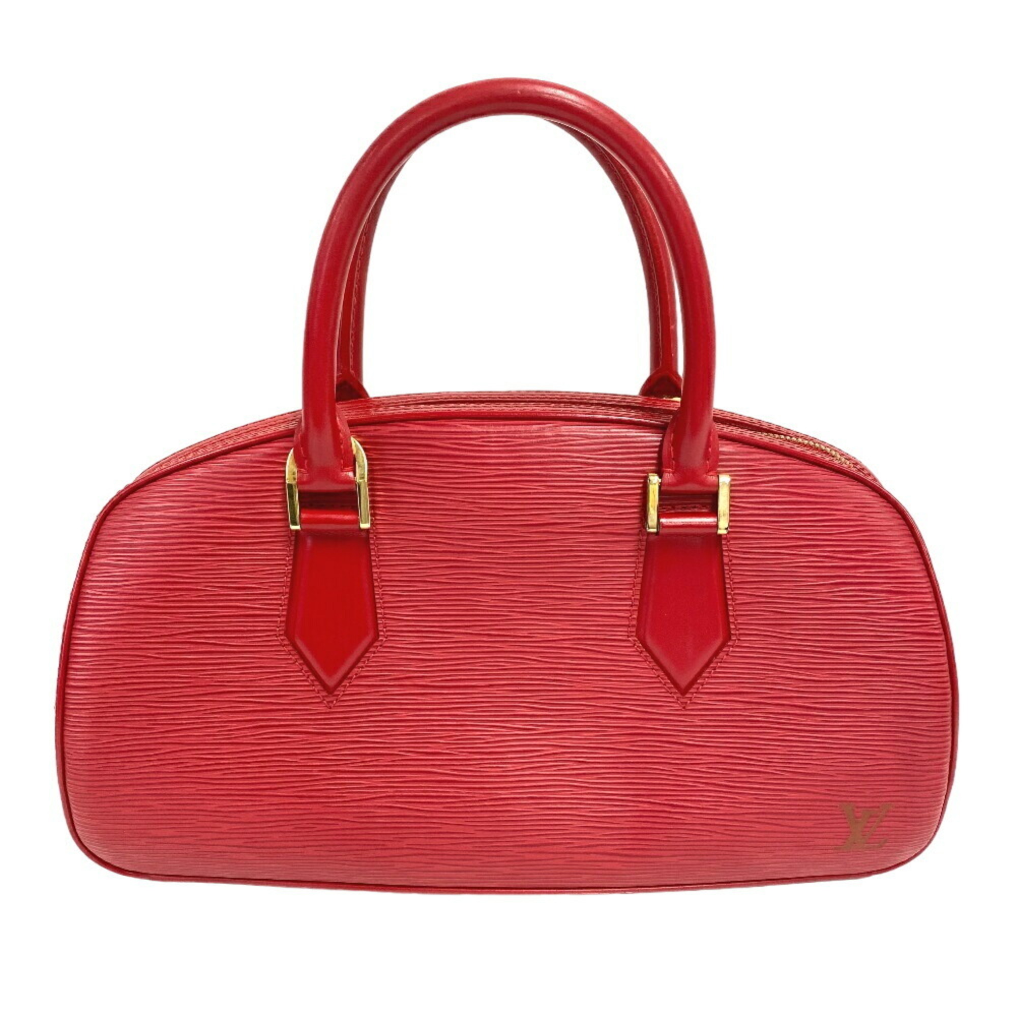 LOUIS VUITTON M52087 Jasmine Epi Handbag Castilian Red for Women