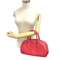 LOUIS VUITTON M52087 Jasmine Epi Handbag Castilian Red for Women