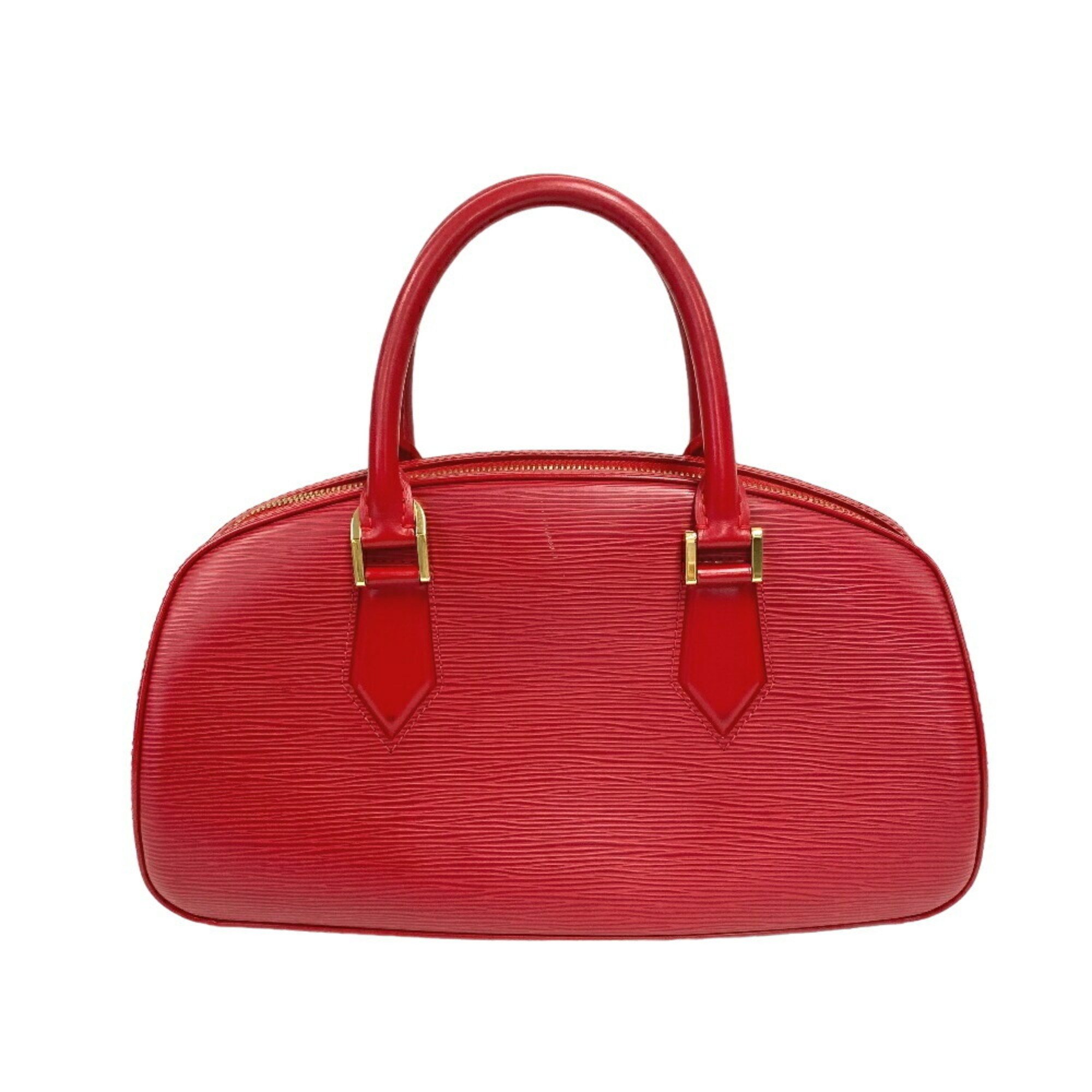 LOUIS VUITTON M52087 Jasmine Epi Handbag Castilian Red for Women