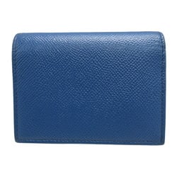 Salvatore Ferragamo Vara Ribbon Leather Blue Bi-fold Wallet 2123Salvatore