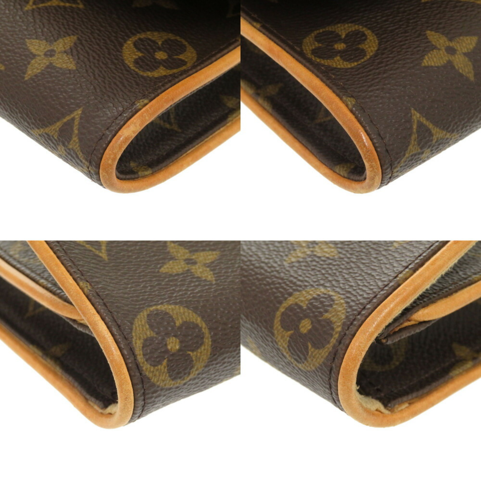 Louis Vuitton Pochette Twin PM Monogram M51854 Shoulder Bag