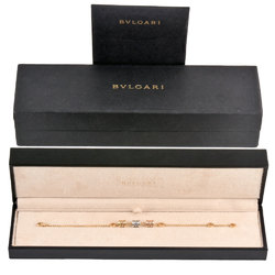 BVLGARI B.zero1 Three Elements Bracelet K18YG K18PG K18WG 17cm 8.9g Women's