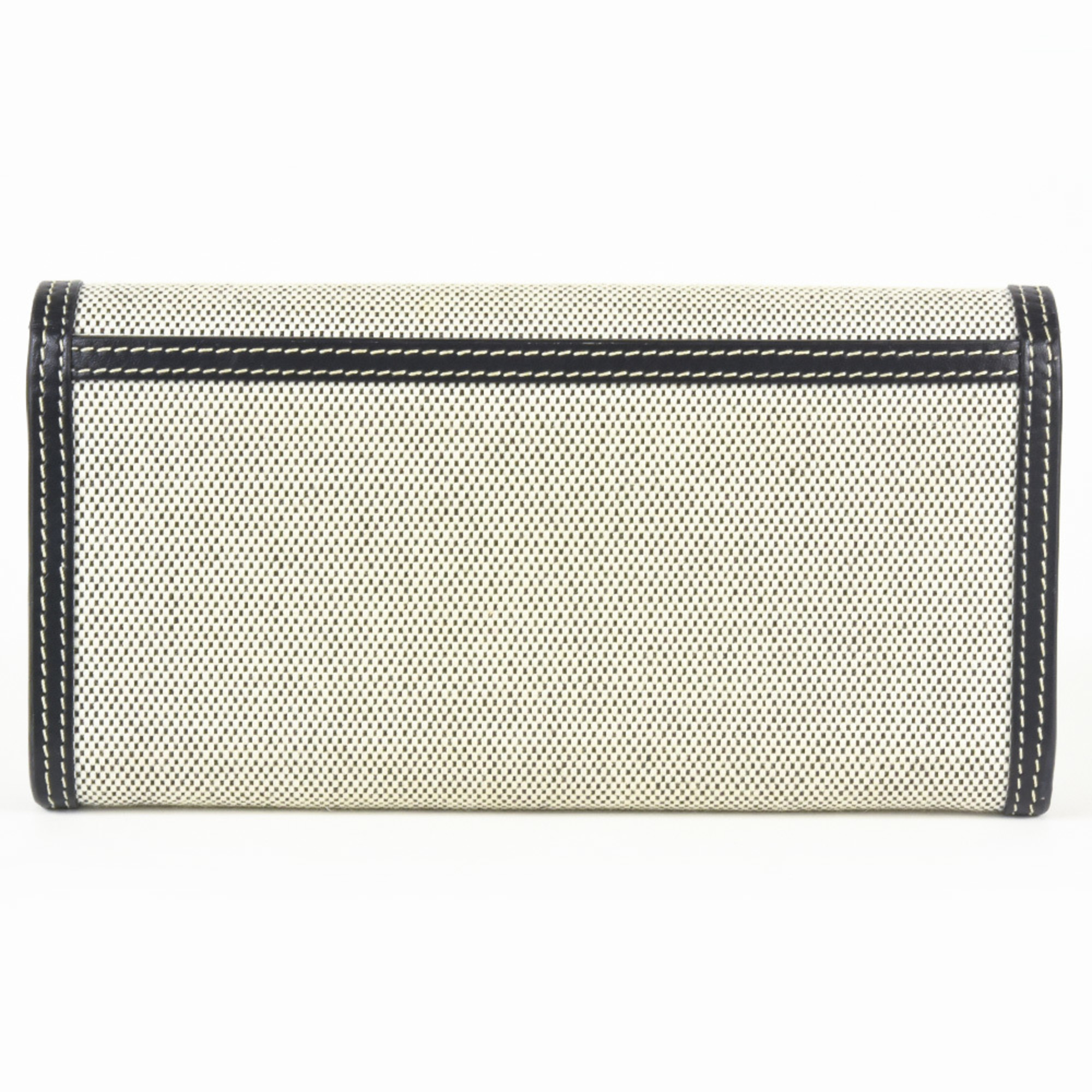 Burberry Horseferry Print Long Wallet Canvas 8044349