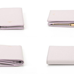 CELINE Compact Wallet Bi-fold 10E493BEL.32LG Lavender Gray S-155987