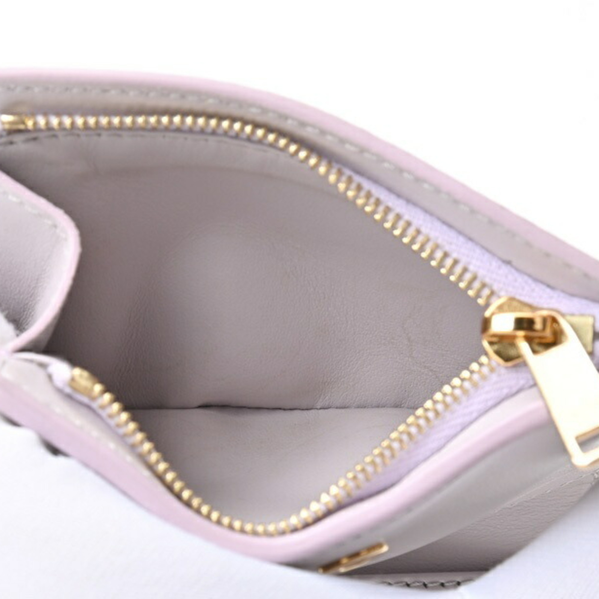 CELINE Compact Wallet Bi-fold 10E493BEL.32LG Lavender Gray S-155987