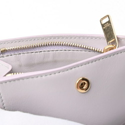 CELINE Compact Wallet Bi-fold 10E493BEL.32LG Lavender Gray S-155987