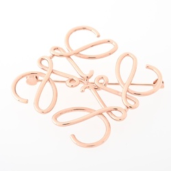 LOEWE Anagram Brooch 111.27.027 Rose Gold S-155824