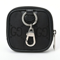 GUCCI Off the Grid Coin Case Pouch 645060 Nylon/Leather Black E-156056