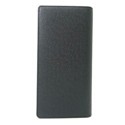 Louis Vuitton Portefeuille Brazza Initial "T.S" Women's Bi-fold Wallet M32572 Taiga Ardoise (Black)