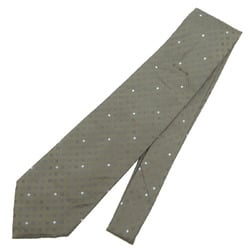 Louis Vuitton Men's Tie 100% Silk Grey