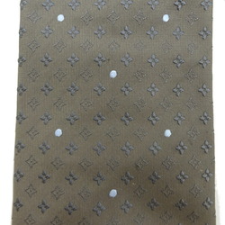 Louis Vuitton Men's Tie 100% Silk Grey