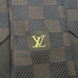 Louis Vuitton Men's Tie 100% Silk Brown