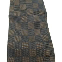 Louis Vuitton Men's Tie 100% Silk Brown