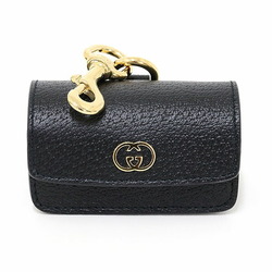 GUCCI Gucci Double G Etiquette Bag Holder Black 692956 for Pets