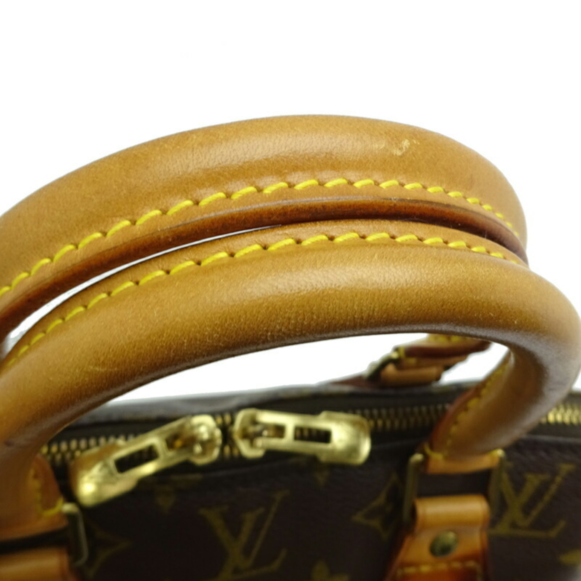 Louis Vuitton Alma Women's Handbag M51130 Monogram Ebene (Brown)