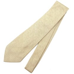 Louis Vuitton Men's Tie 100% Silk Beige