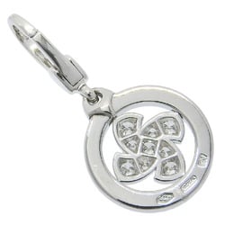 BVLGARI Tondo Windmill Pendant K18WG Melee Diamond Head