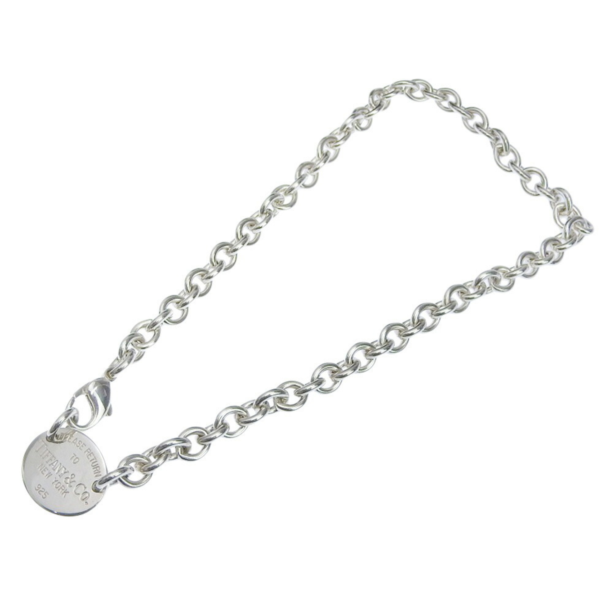 Tiffany & Co. Return to Plate Choker SV925 Necklace