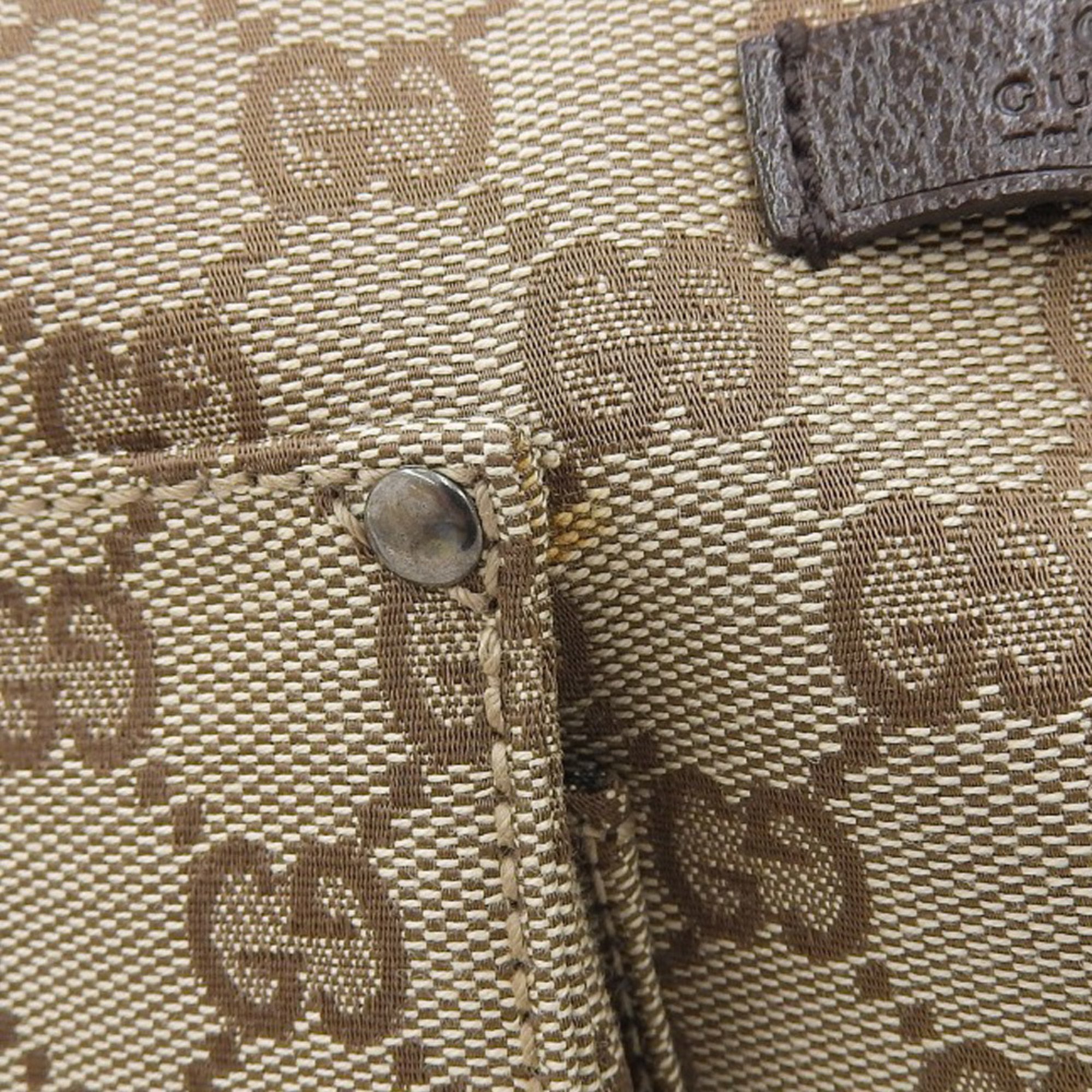 GUCCI GG Canvas Bag 114266 2123 Beige Brown