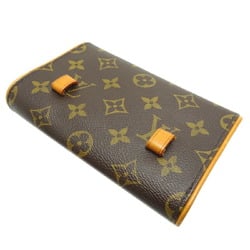 Louis Vuitton Pochette Florentine Strapless Women's Pouch M51855 Monogram Ebene (Brown)