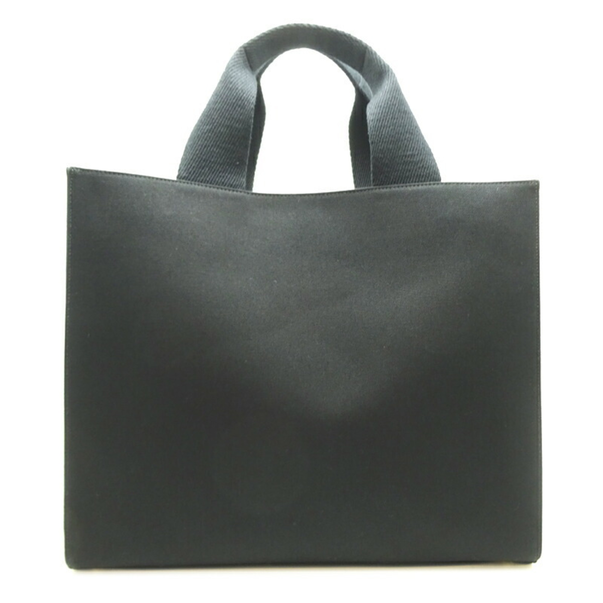 Versace Fendace 2Way Tote Women's Bag 8BH395 Canvas Black