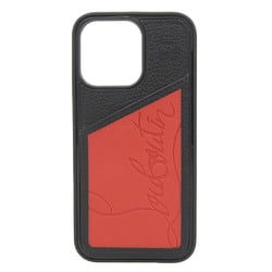 Christian Louboutin iPhone 15 Pro Leather Smartphone Case