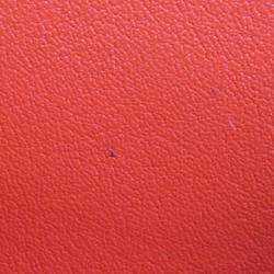 PRADA Wallet/Coin Case Leather Red Women's a0384