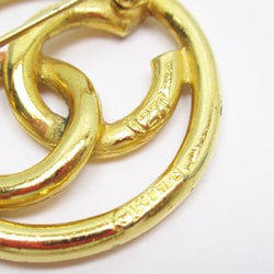 CHANEL Brooch Coco Mark Metal Gold Women's w0562j