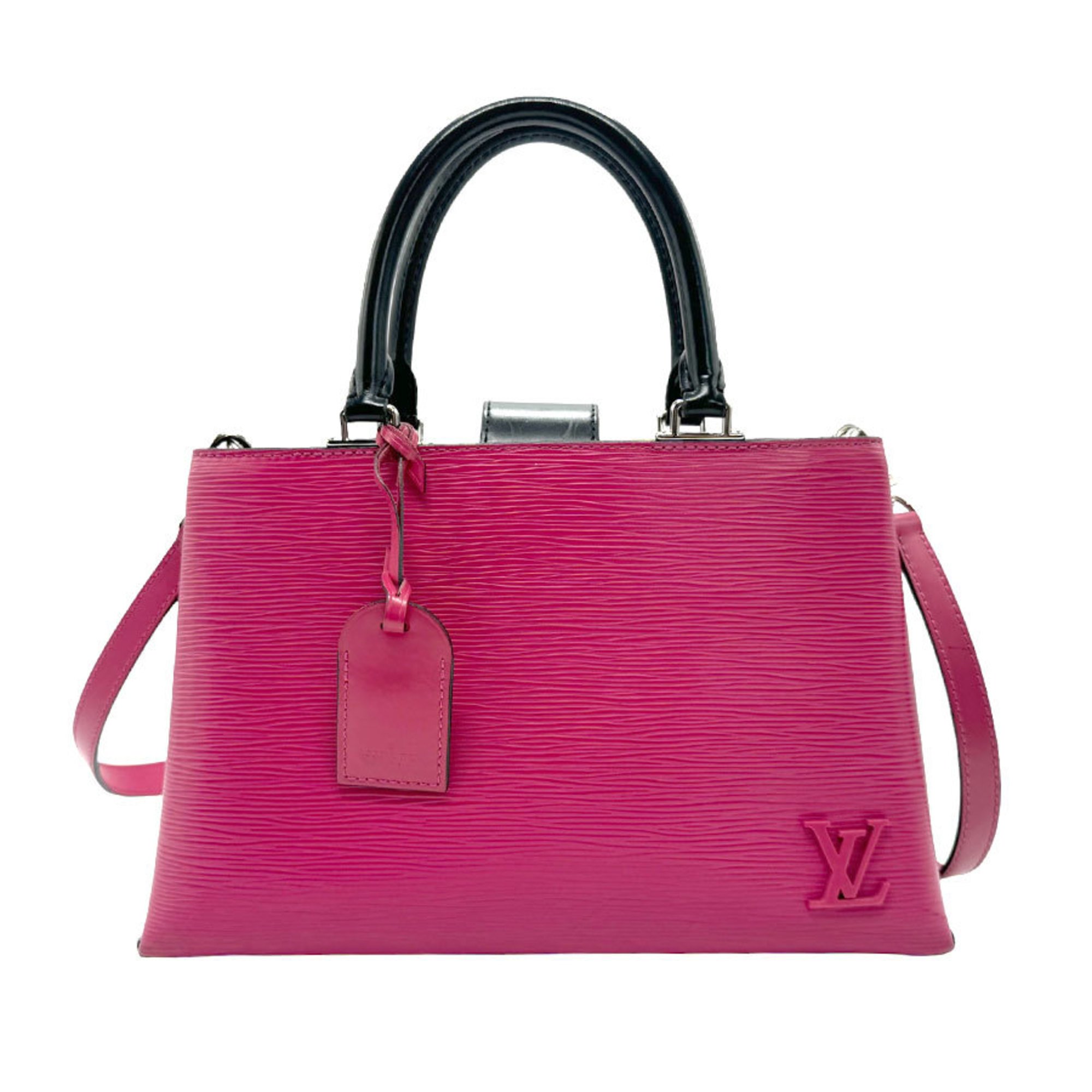 Louis Vuitton LOUIS VUITTON Handbag Shoulder Bag Epi Kleber PM Leather Hot Pink Women's M51347 z1792