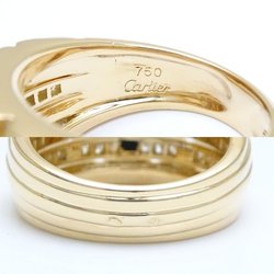 CARTIER Oriane Ring Diamond #57 K18YG Yellow Gold 292105