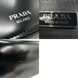 PRADA Shoulder Bag Leather Black Women's 2VD061 z1824