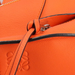 LOEWE Hammock Small Shoulder Bag Leather Orange Women's 2way