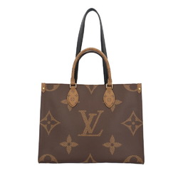 Louis Vuitton On the Go MM Monogram Giant Shoulder Bag Reverse M45321 Brown Unisex LOUIS VUITTON 2way