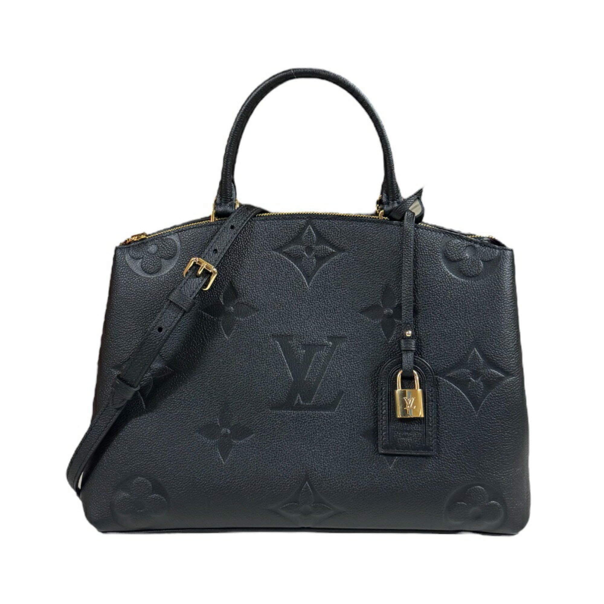 Louis Vuitton Grand Palais MM Monogram Empreinte Shoulder Bag M45811 Black Women's LOUIS VUITTON 2way