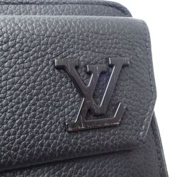 LOUIS VUITTON Louis Vuitton Long Wallet M69831 Aerogram Zippy Noir 180629