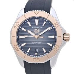 TAG HEUER Aquaracer Calibre 5 WBP2151.FT6199 K18RG Rose Gold x Stainless Steel Rubber Men's 39519 Watch