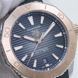 TAG HEUER Aquaracer Calibre 5 WBP2151.FT6199 K18RG Rose Gold x Stainless Steel Rubber Men's 39519 Watch