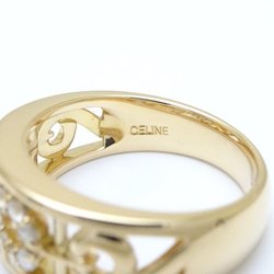 CELINE Diamond Ring 0.24ct K18YG Yellow Gold 292138