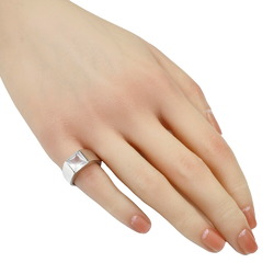 Cartier Tank Ring, Size 9, 18K, Moonstone, Women's, CARTIER