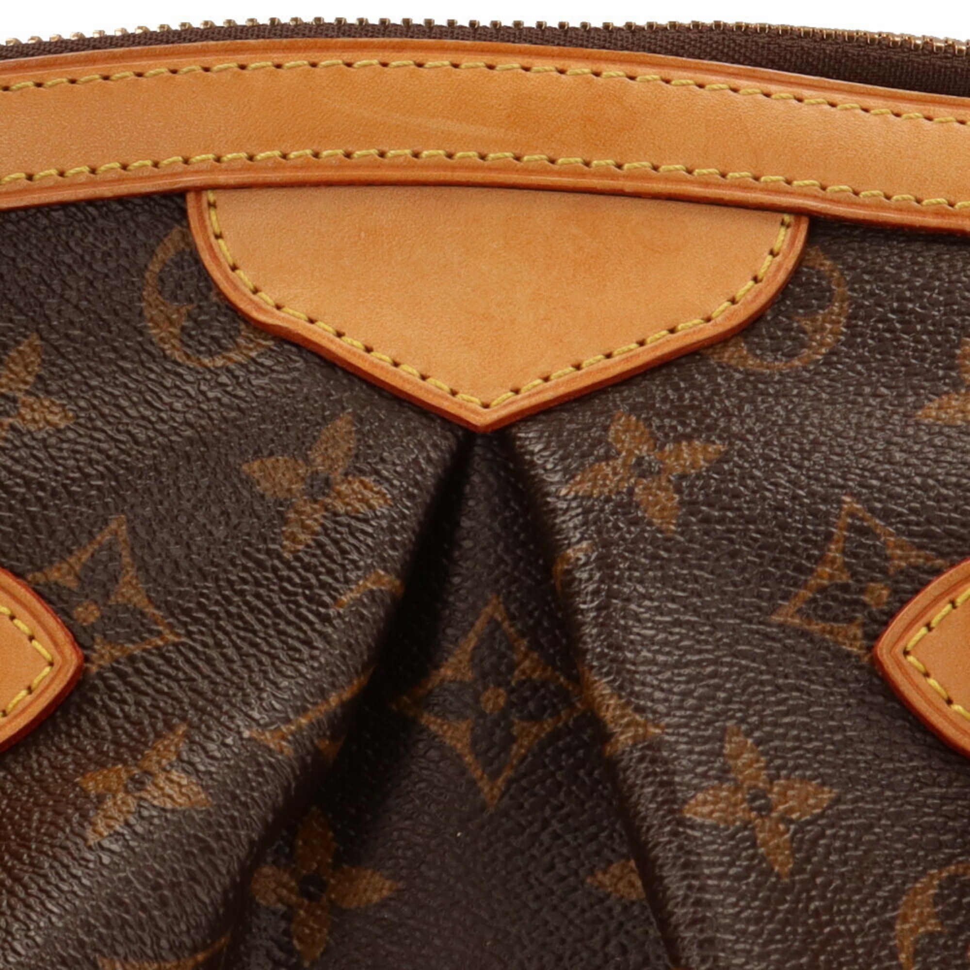 Louis Vuitton Tivoli GM Monogram Shoulder Bag Canvas M40114 Brown Women's LOUIS VUITTON