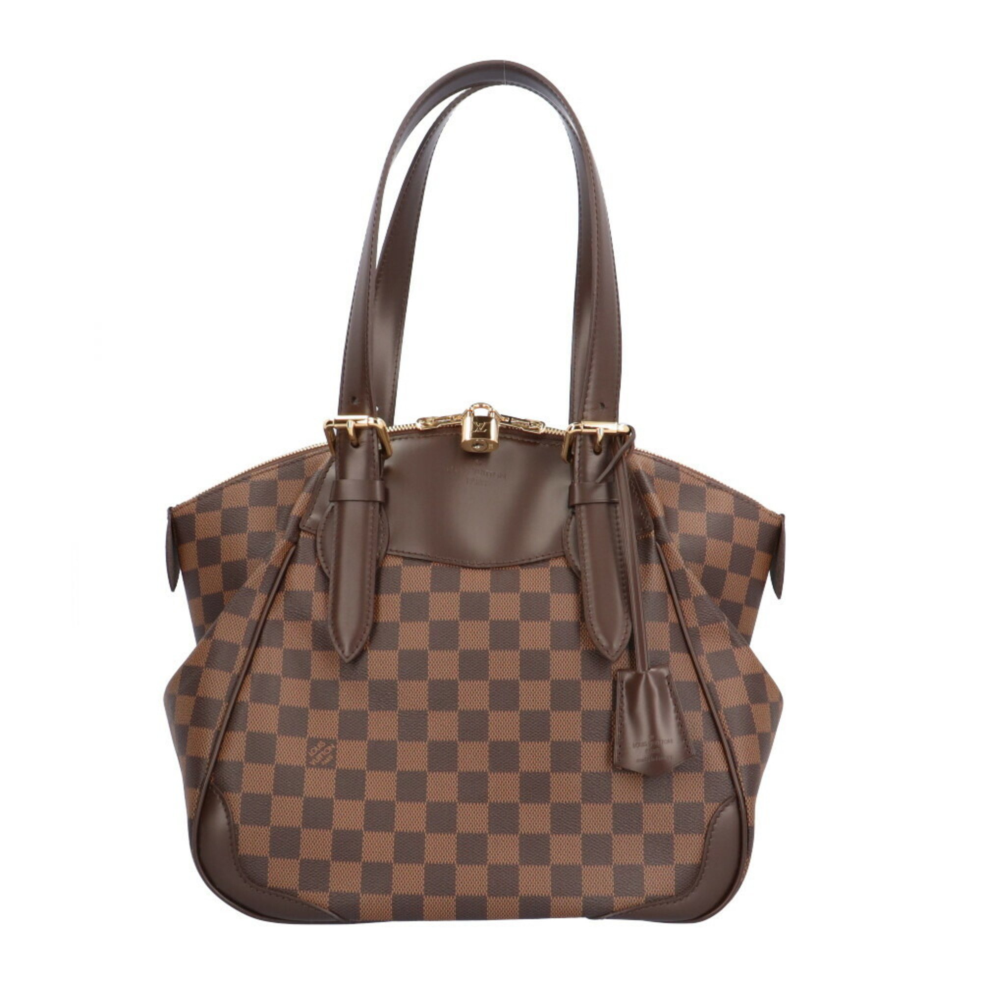 Louis Vuitton Verona MM Damier Shoulder Bag Canvas N41118 Brown Women's LOUIS VUITTON