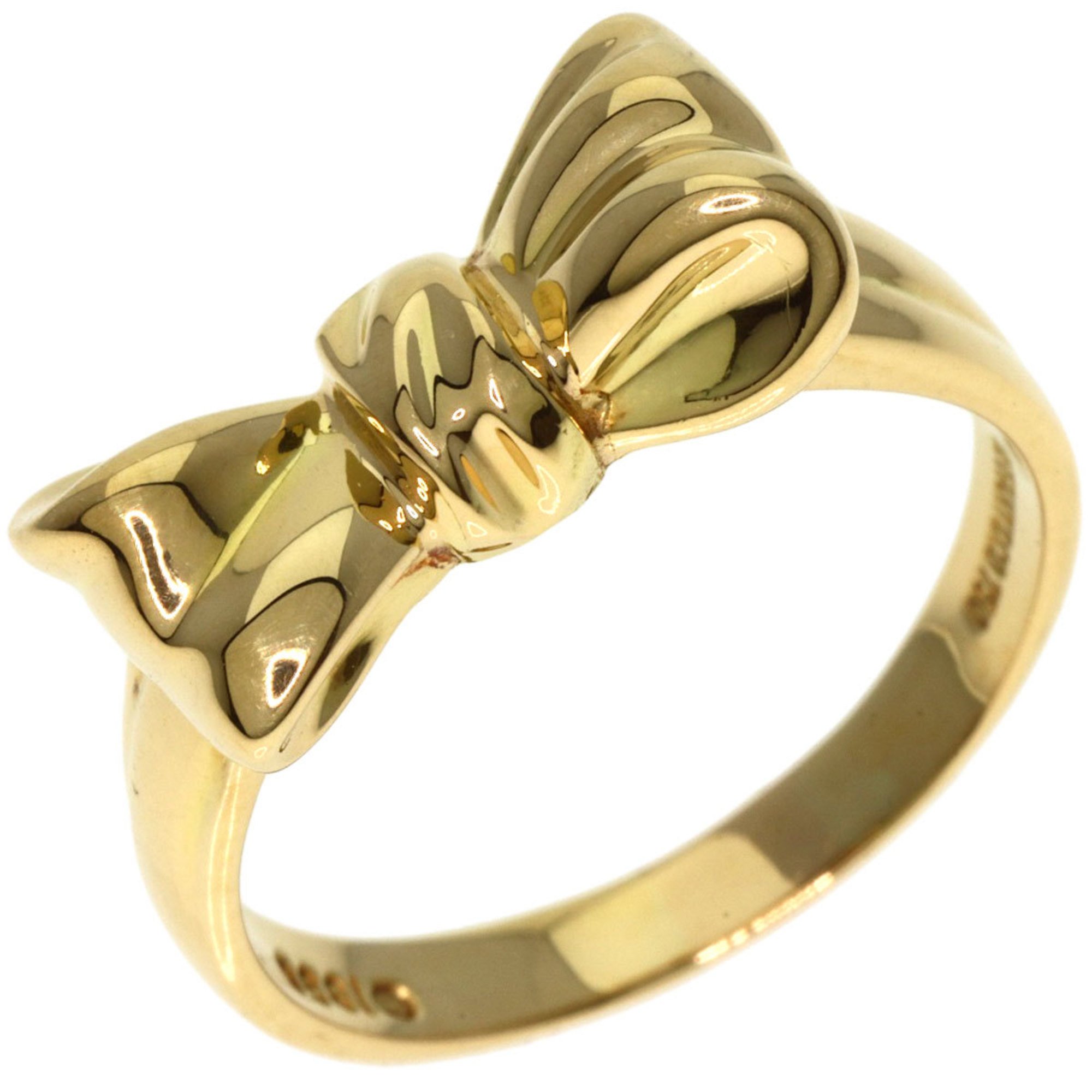 Tiffany & Co. Bow Ring, 18K Yellow Gold, Women's, TIFFANY