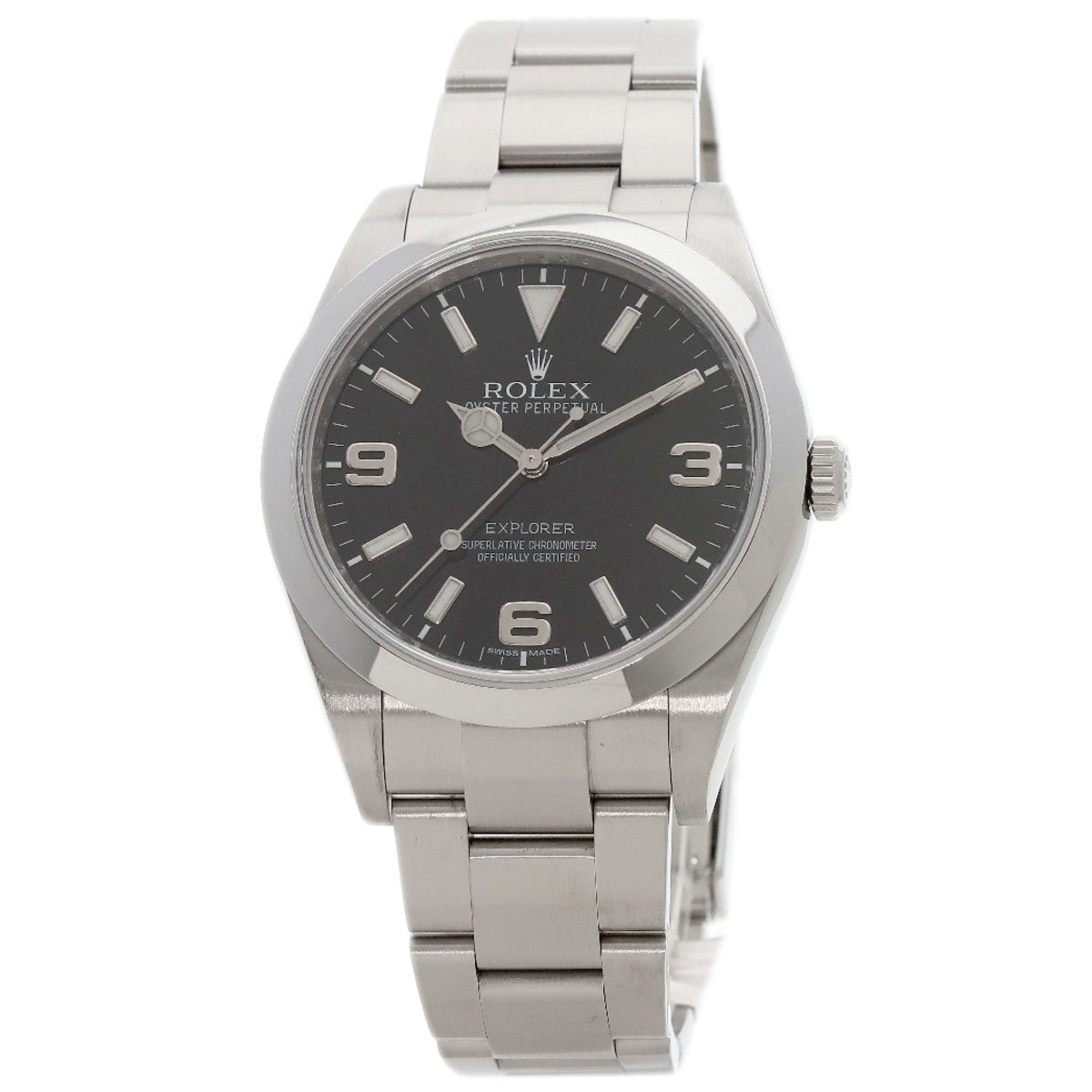 Rolex 214270 Explorer 1 Watch Stainless Steel SS Men's