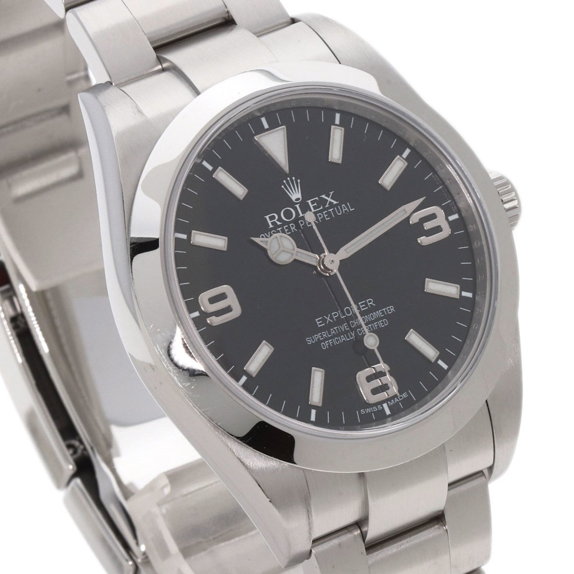 Rolex 214270 Explorer 1 Watch Stainless Steel SS Men's