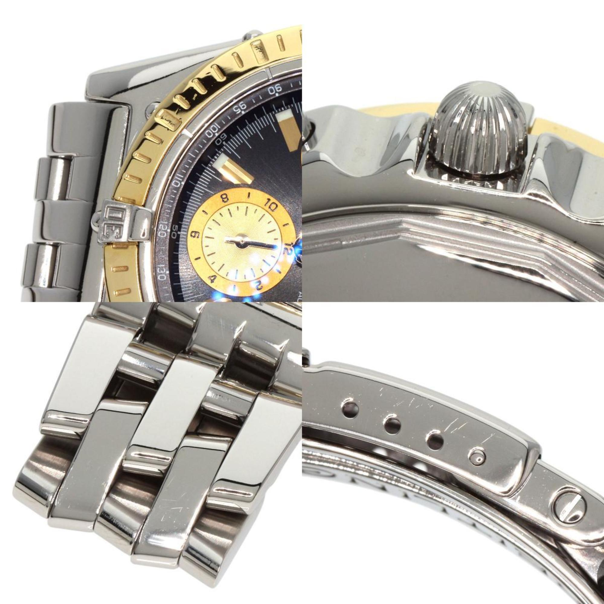 Breitling D13352 Chronomat Bicolor Watch Stainless Steel SS K18YG Men's