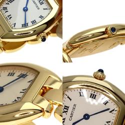 Cartier Tortue SM Watch K18 Yellow Gold K18YG Ladies