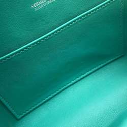 Hermes Kelly Picnic Mini Vert Verone Silver Hardware Swift Willow Y Stamp