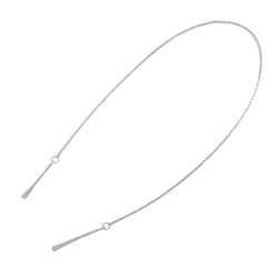 Hermes Necklace Clou de Forge Lariat SV925 Silver HERMES