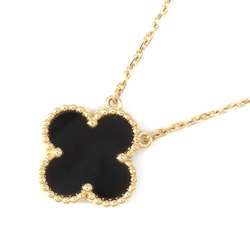 Van Cleef & Arpels Necklace Alhambra Pendant Onyx K18YG VCAR5800