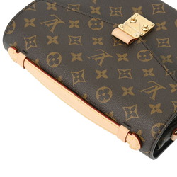 LOUIS VUITTON Louis Vuitton Monogram Pochette Metis MM Brown M44875 Women's Canvas Handbag